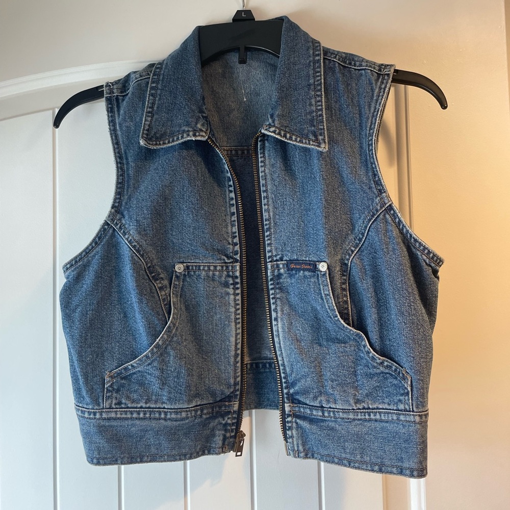 Vintage Guess Jean denim vest